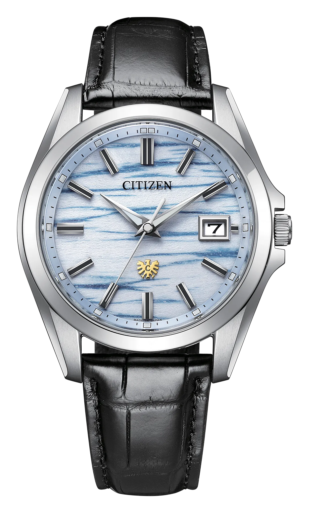 The Citizen White Dial Genuine Crocodile Strap AQ4090-08A | CITIZEN